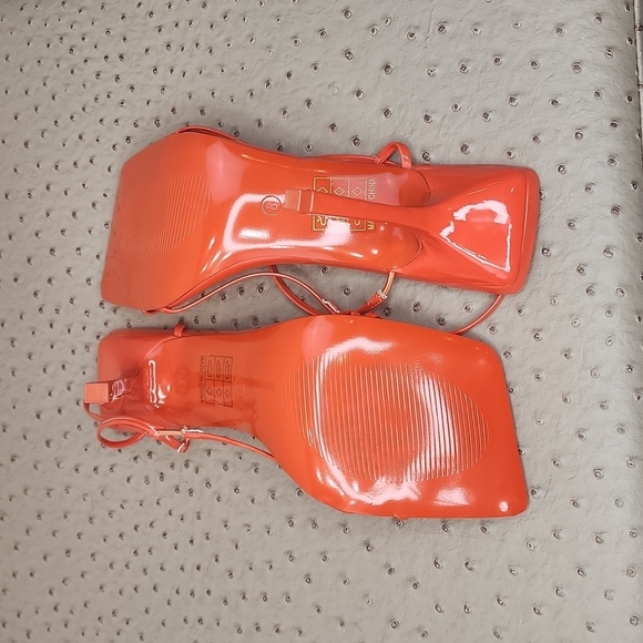 𝅺Asos Orange strap sandals - Picture 7 of 9